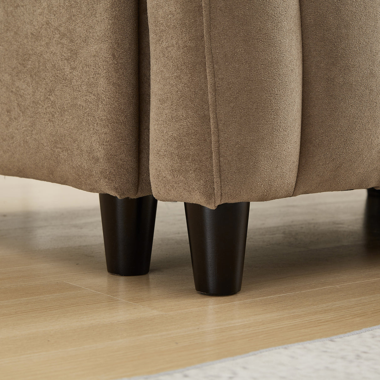 83'' Futon Sofa Bed with Adjustable Backrest and 2 Pillows