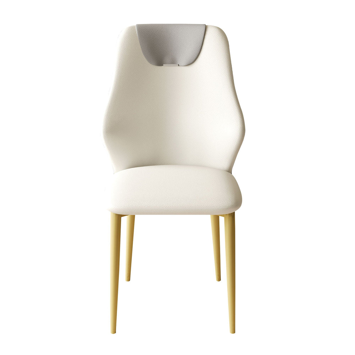 Dining Chairs (Set of 2) - Beige / Gray
