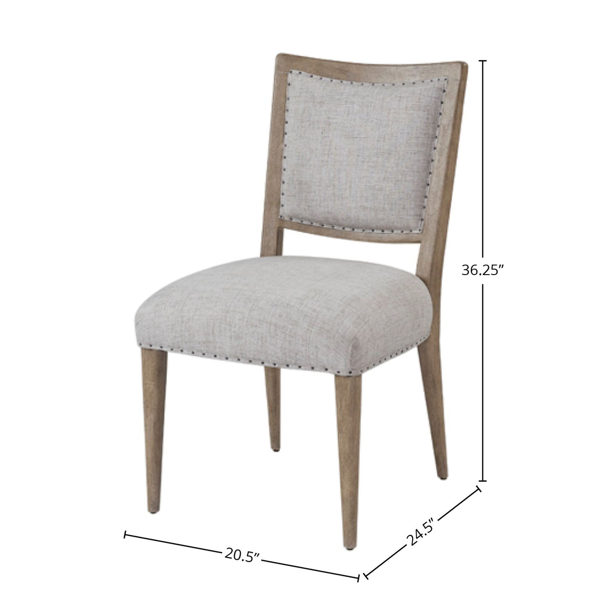 Oversized Side Dining Chair, Set of 2