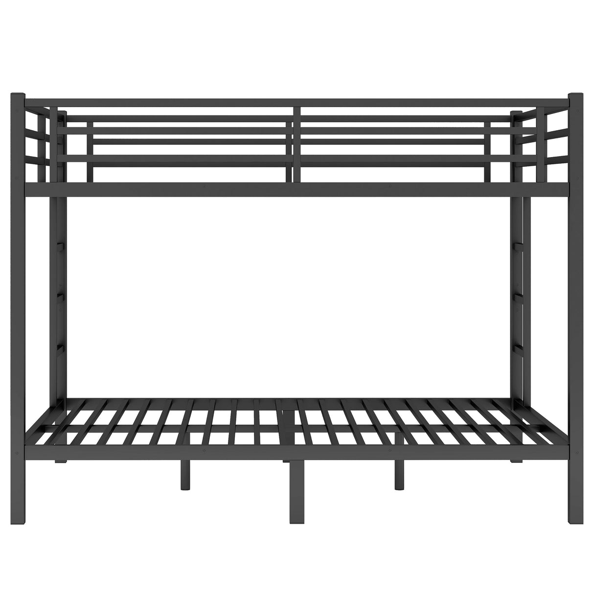 Metal Queen Over Queen Bunk Bed for Teens and Adults