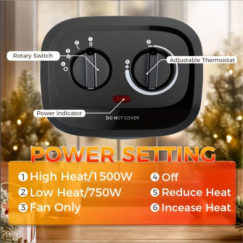 1500W Ceramic Space Heater