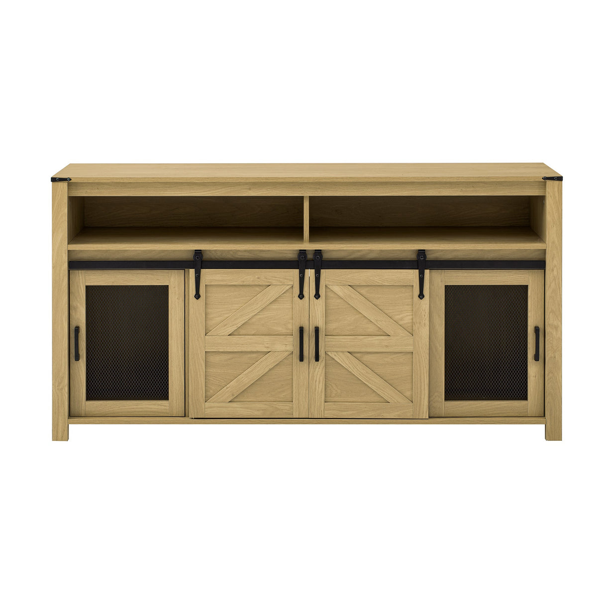 U_STYLE 59.3'' Sideboard with Sliding Barn Door