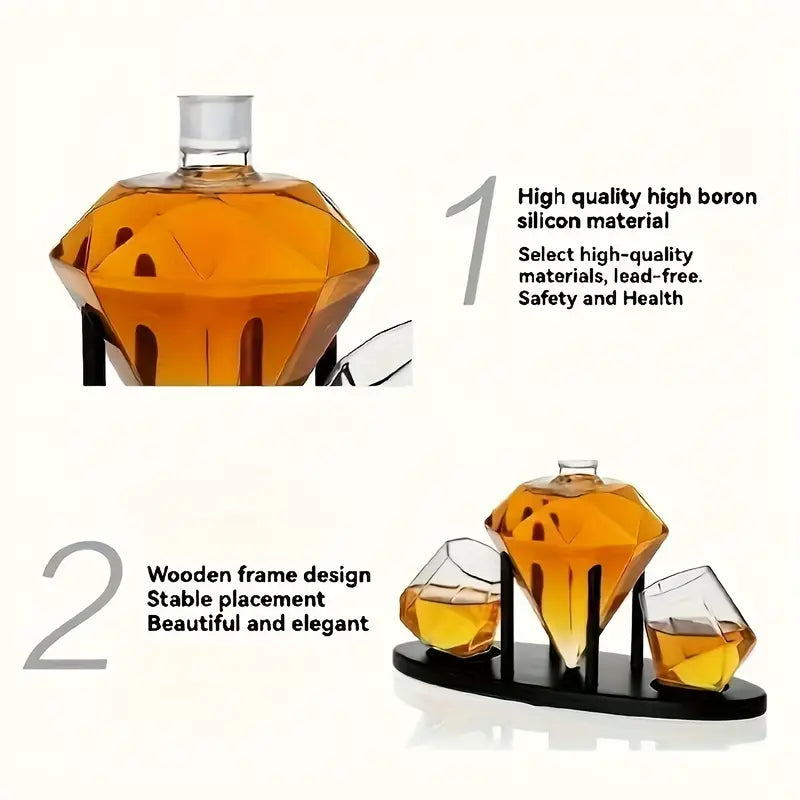 Diamond Decanter Gift Set