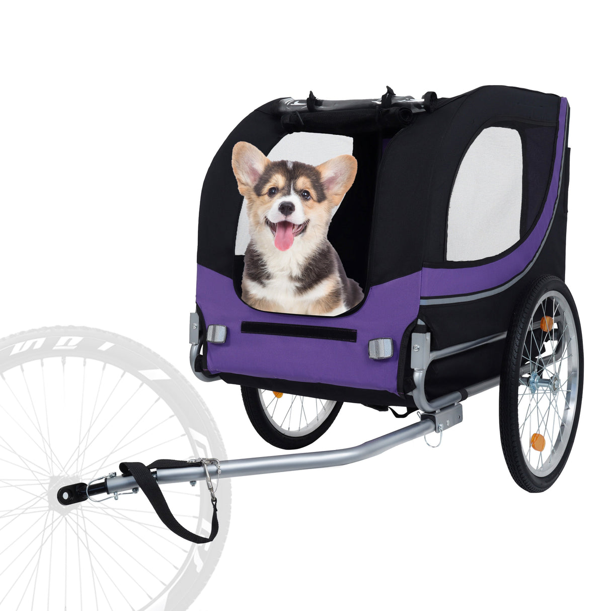 Large Folding Bike Trailer for Dogs