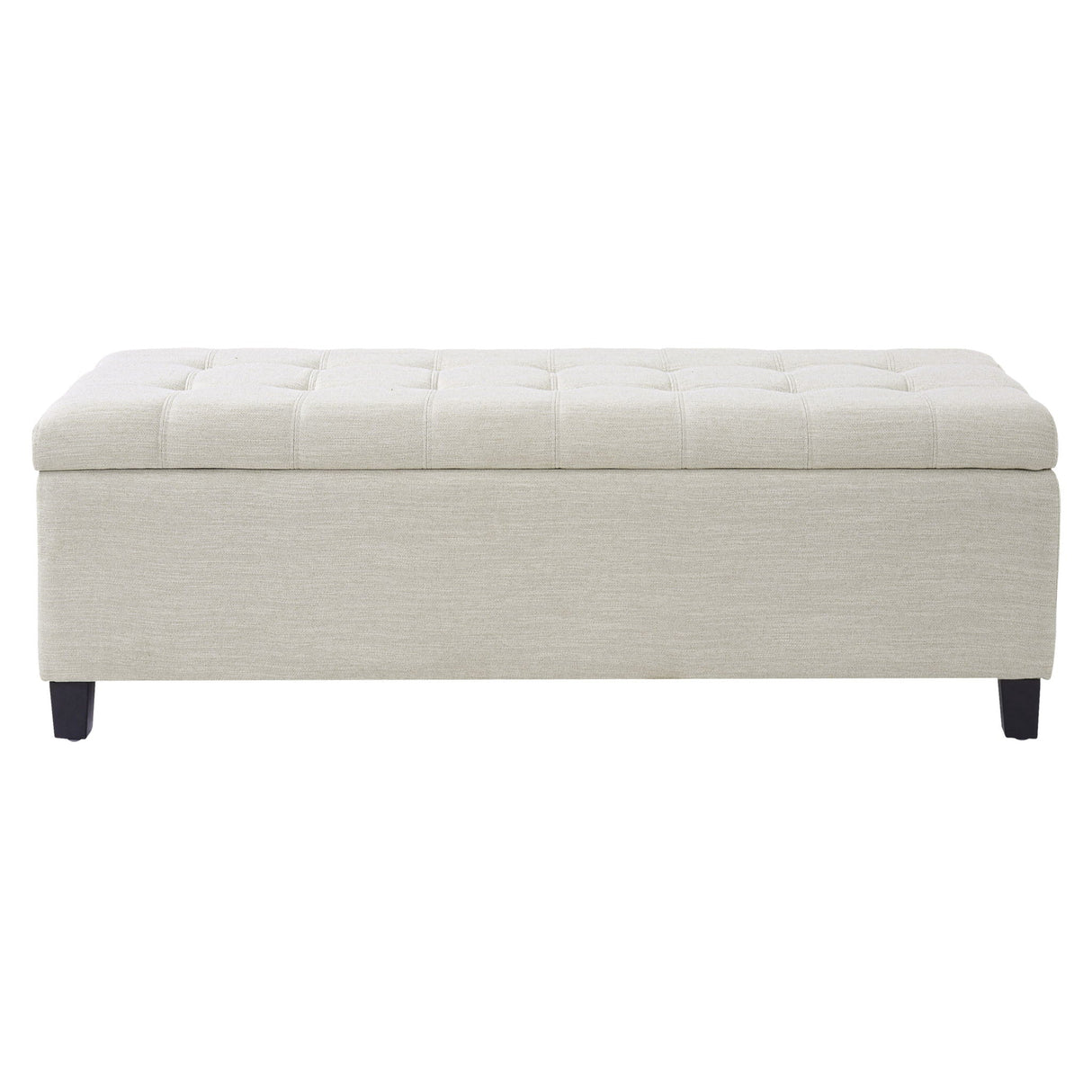 Upholstered Storage Ottoman Bench