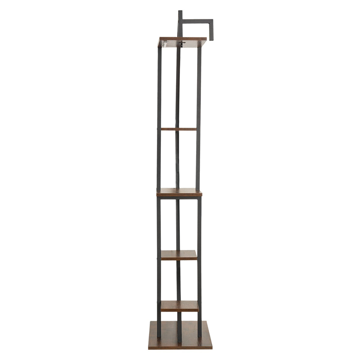63-Inch Tall 6-Tier Indoor Plant Stand with Grow Lights (2-Pack)
