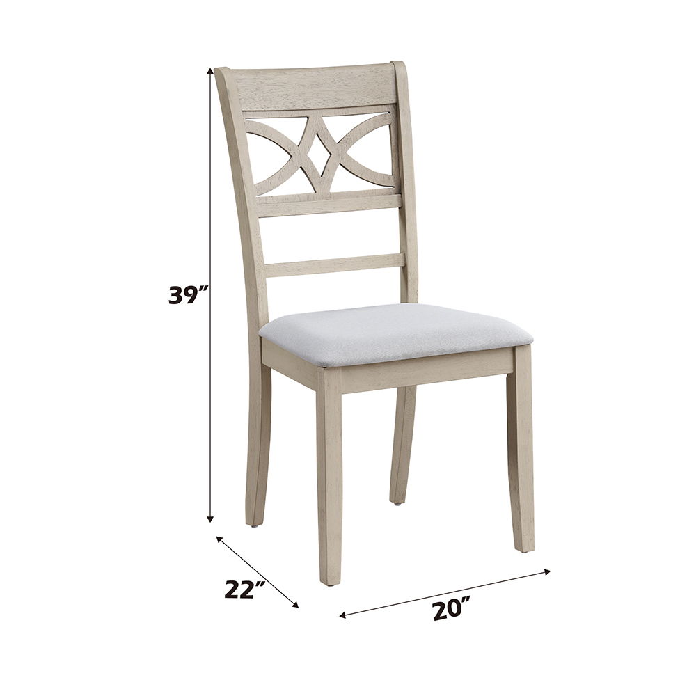 Ferris - Side Chair (Set of 2) - Antique Gray