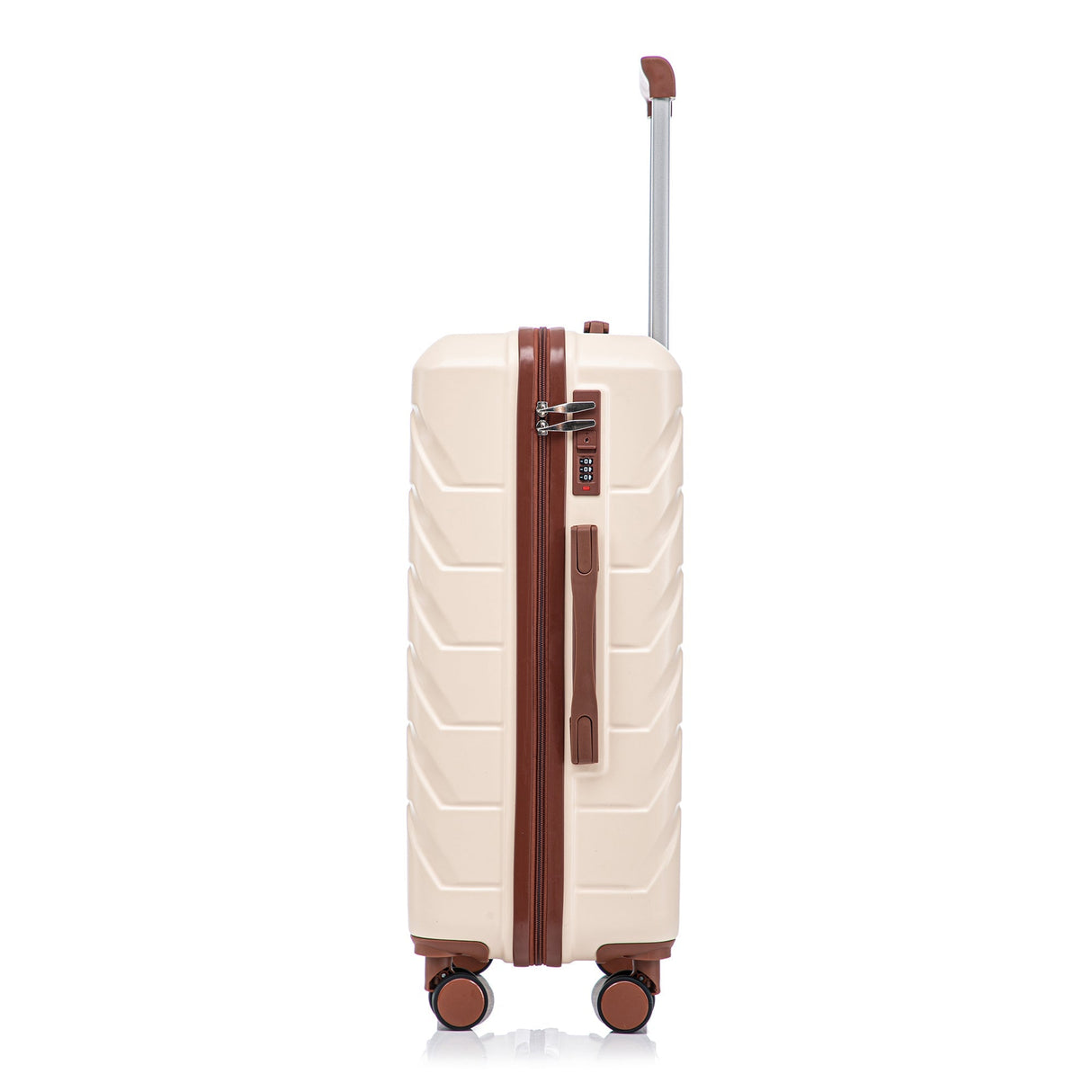 Set 3PCs 20'/24'/28' ABS Spinner Wheel Luggage - Beige