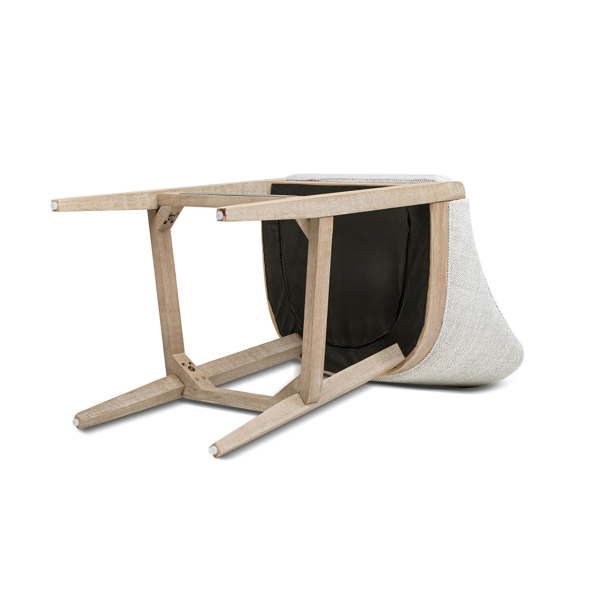 Newport 30.5' Coastal Curved Back Upholstered Barstool