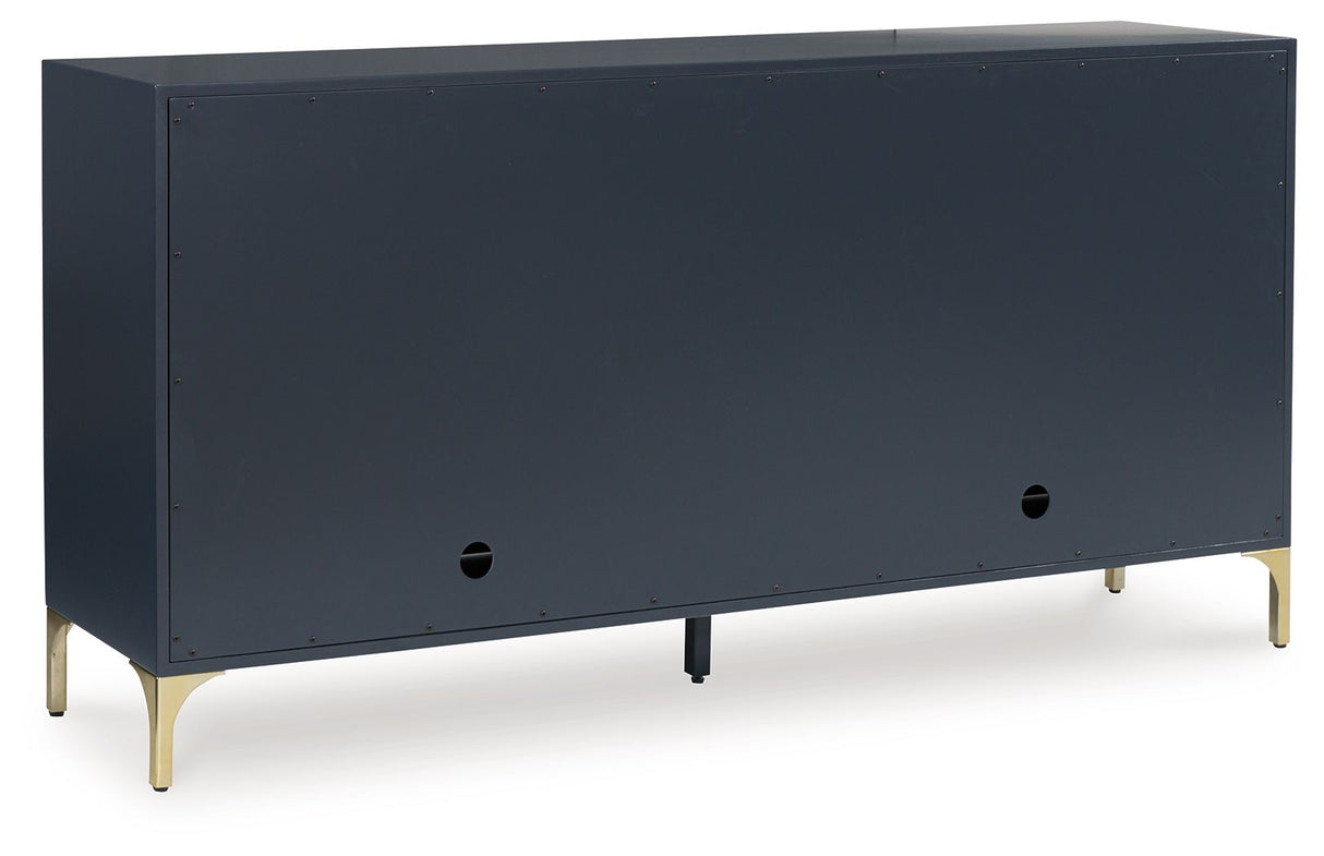 Loirwick - Accent Cabinet - Dark Blue