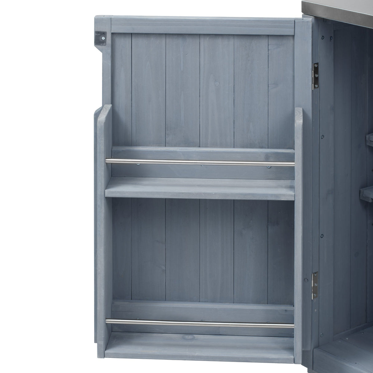 K&K 66.5" Outdoor Kitchen Island for Big Green Egg Grills