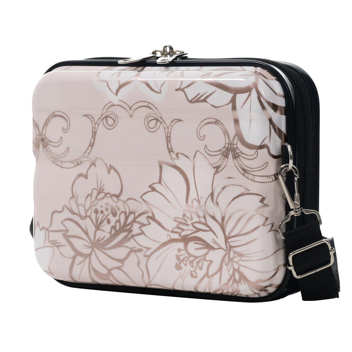 Luggage Sets New Model PC+ABS 5pcs Hardside Lightweight Durable Suitcase with Cosmetic Case and Handbag Spinner Wheels