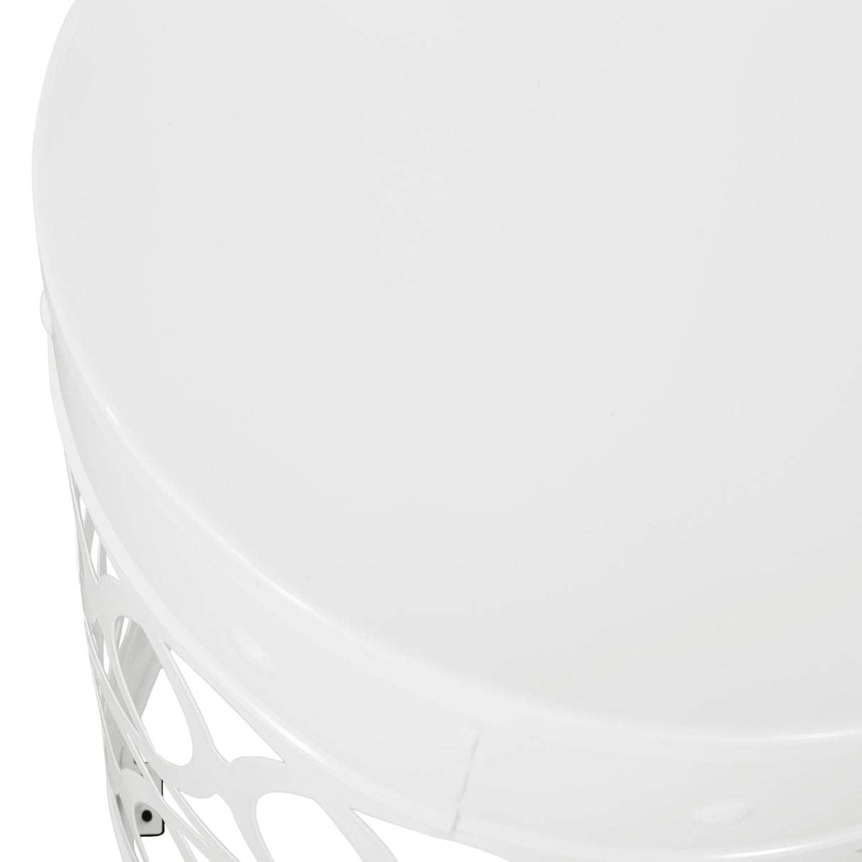 Outdoor Metal S/2 End Table