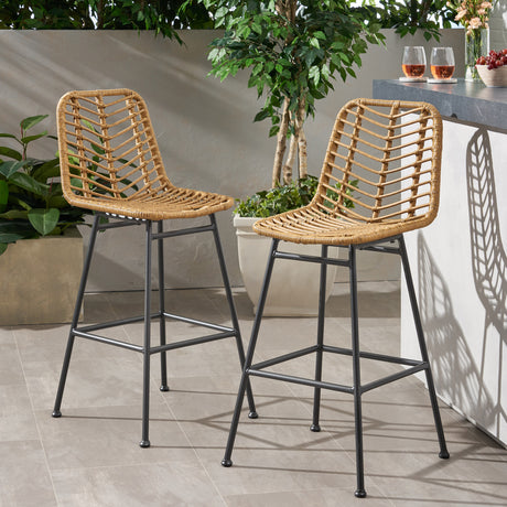 Sawtelle-outdoor-wicker-barstools-(set-of-2)-Outdoor-Chairs