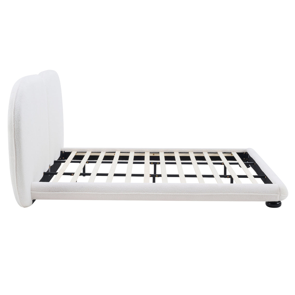 Extra Thick Upholstered Platform Bed Frame