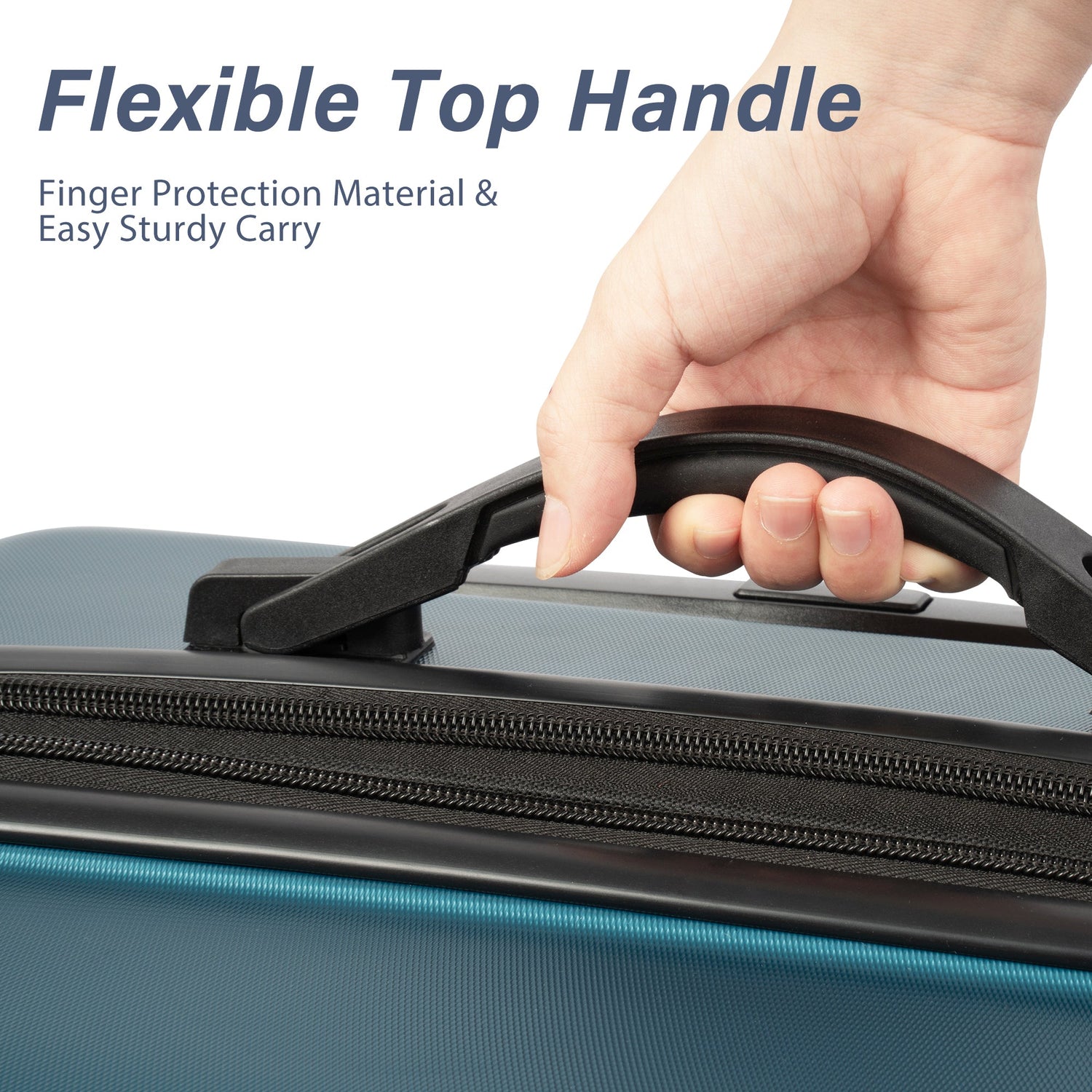 Hardshell Luggage Sets 3 Pcs Spinner Suitcase with TSA Lock