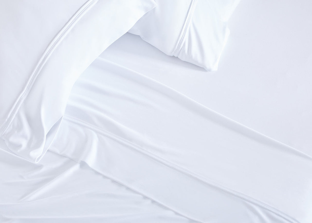 BedGear Dri-Tec Queen Pillowcase Set, White