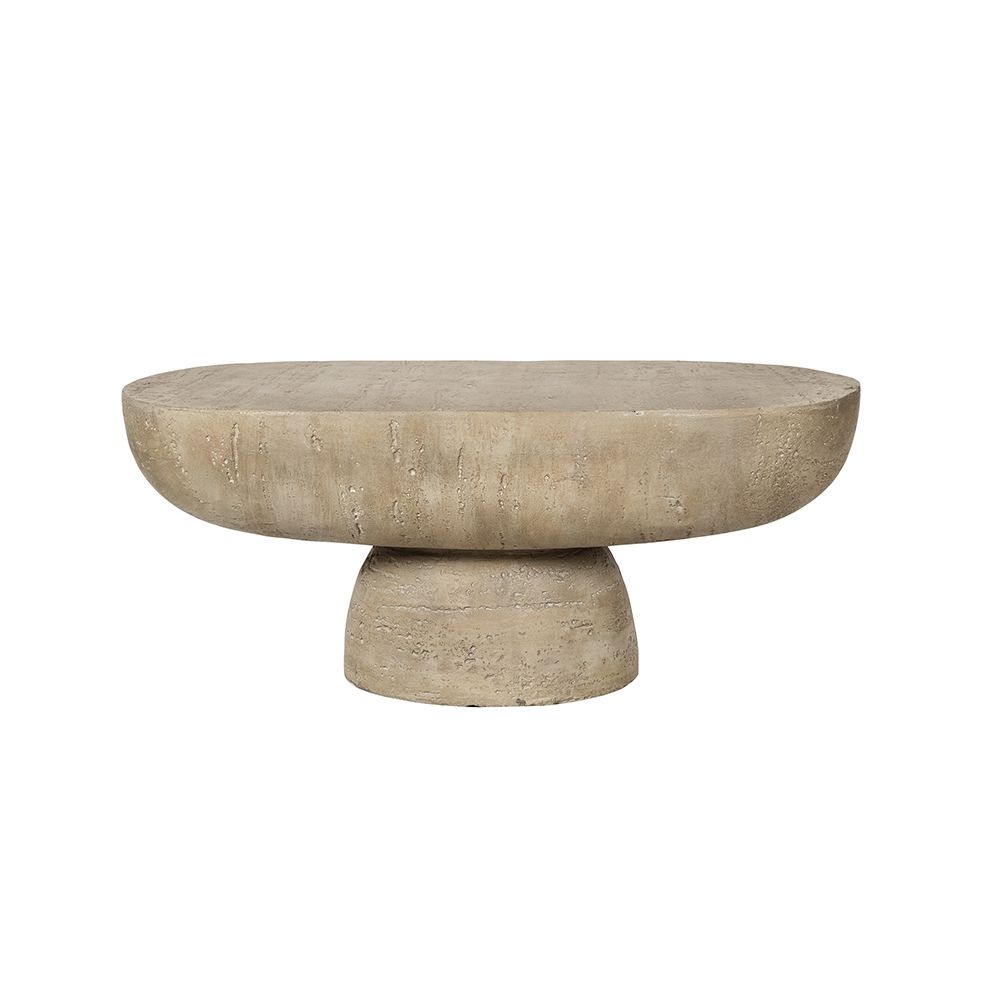 Organic Design Oval Coffee Table