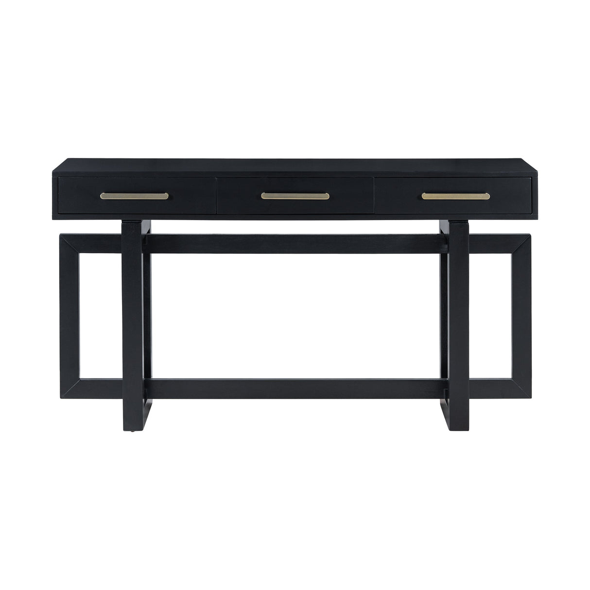 U_STYLE Elegant Console Table with Three Drawers