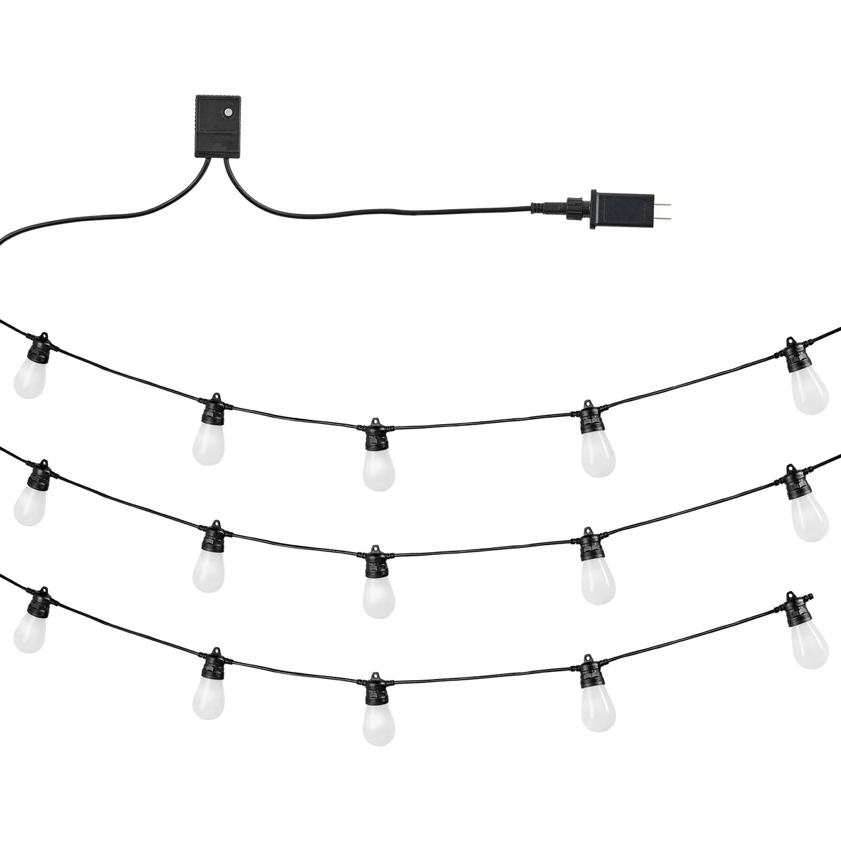 RGB Outdoor String Lights, 50FT with APP Control