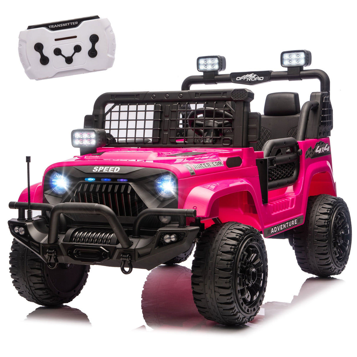 24V 100W Two-Seater Kids Ride On Car with Remote Control