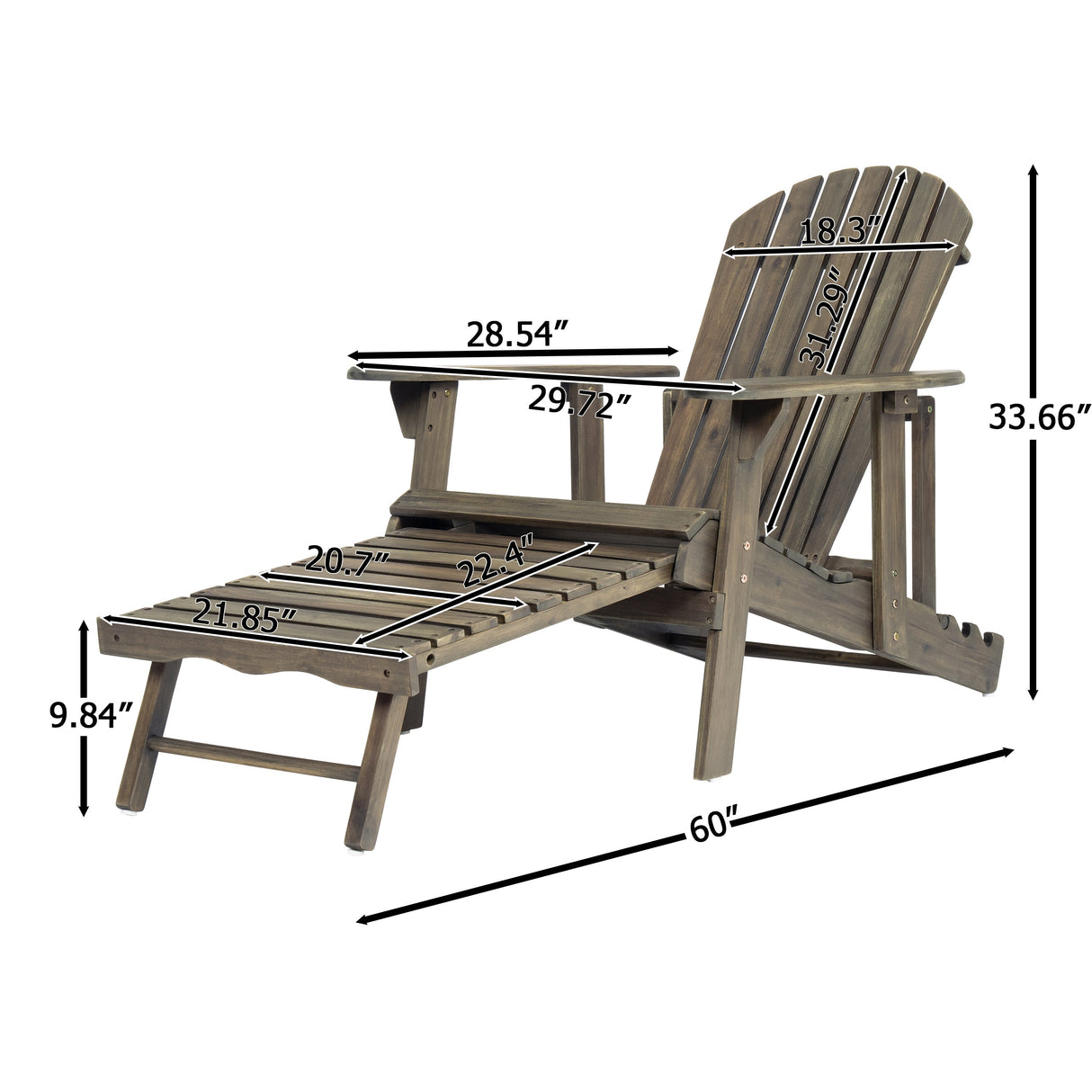 Malibu Adirondack Chair