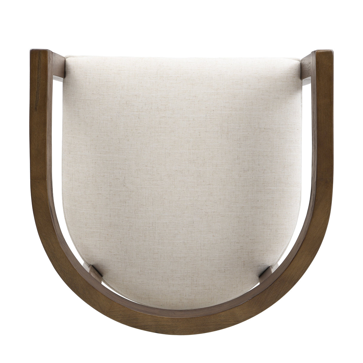 Modern Rubberwood Bar Stool Set with Upholstered Seats