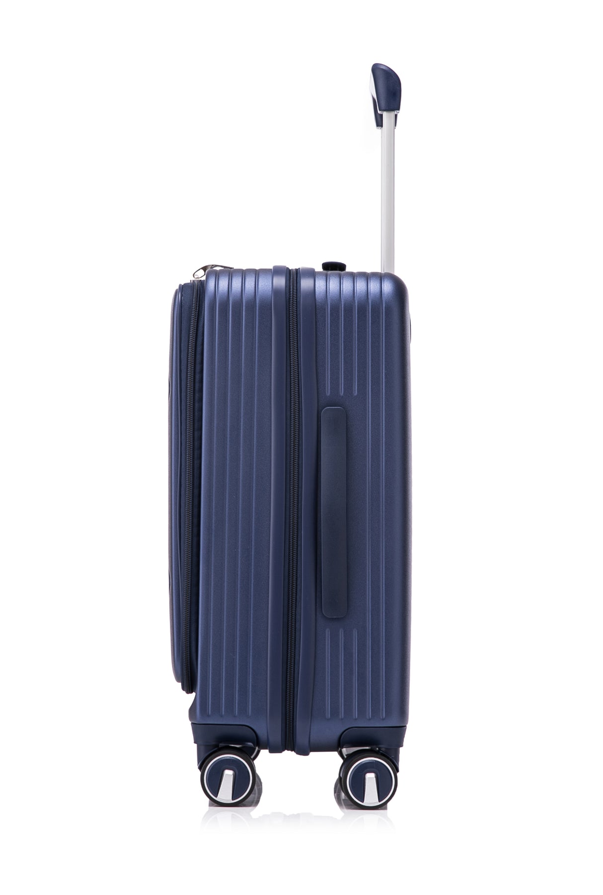 3 Piece, Expandable Carry On Luggage with TSA Lock -Hard Shell and Lightweight Suitcase with Front Pocket and Spinner Wheels