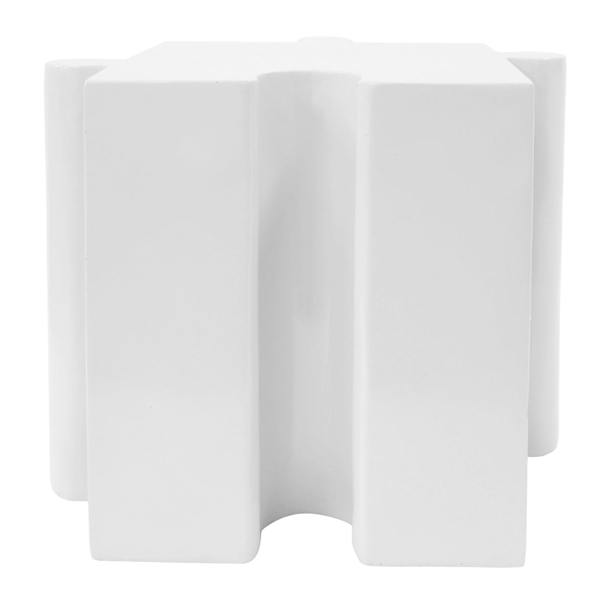 3-Piece Artistic Puzzle Table Set, Modular MGO Side Tables