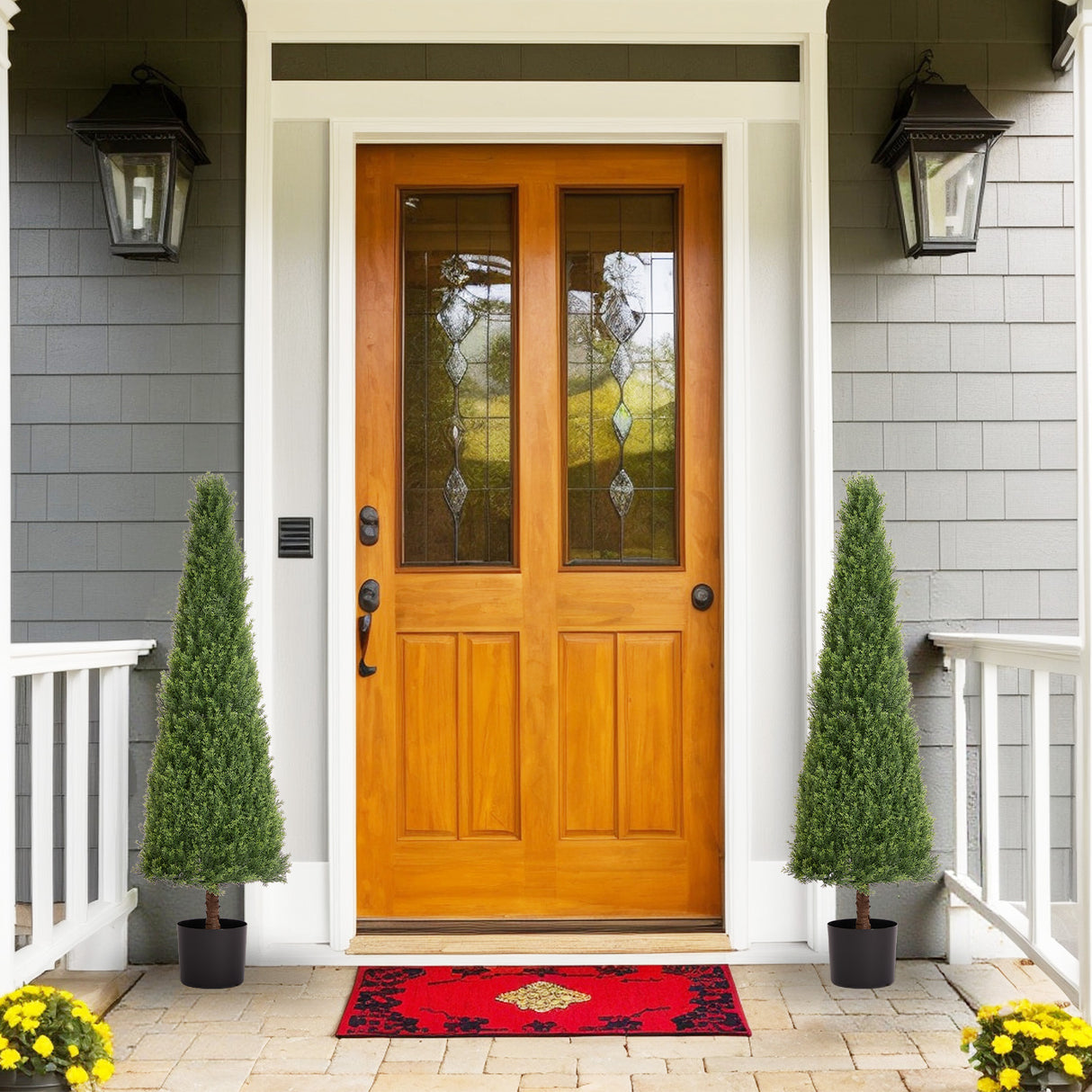 4FT-Conical-Topiary-Cedar-Trees-Artificial-Outdoor-Set-of-2-Artificial-Trees