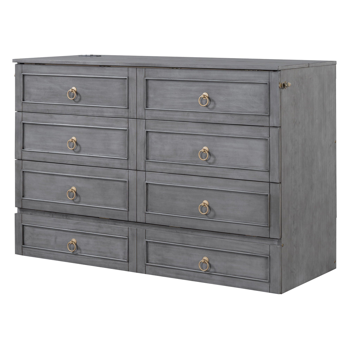 Murphy Bed With Large Drawers And Stylish Design