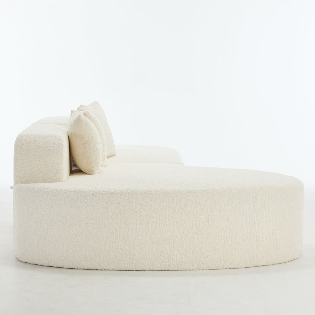 Boneless Couches for Living Room - White