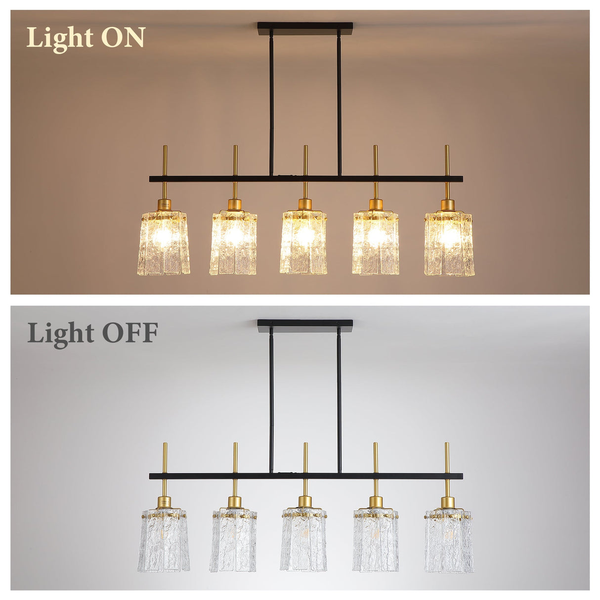 Modern Farmhouse 5-Light Dining Room Chandelier