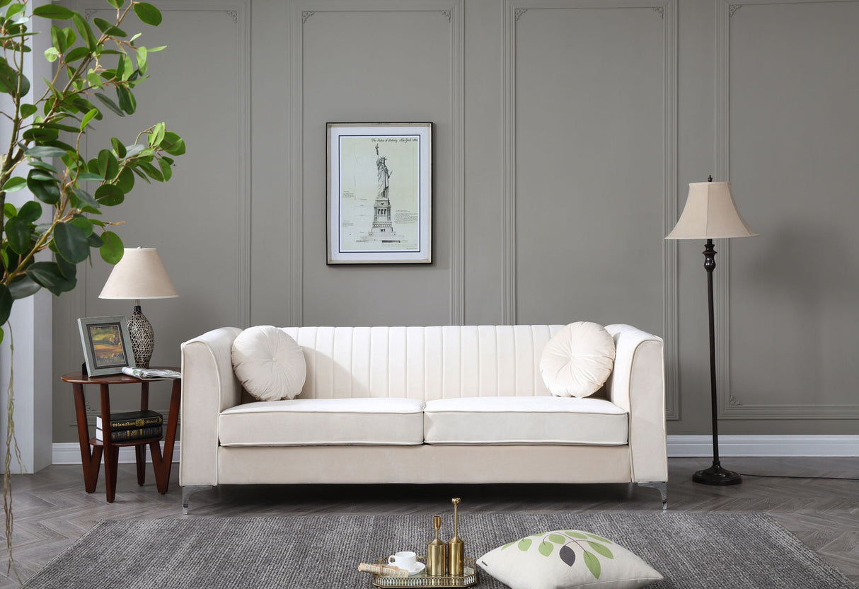 Delray - Micro Suede Sofa