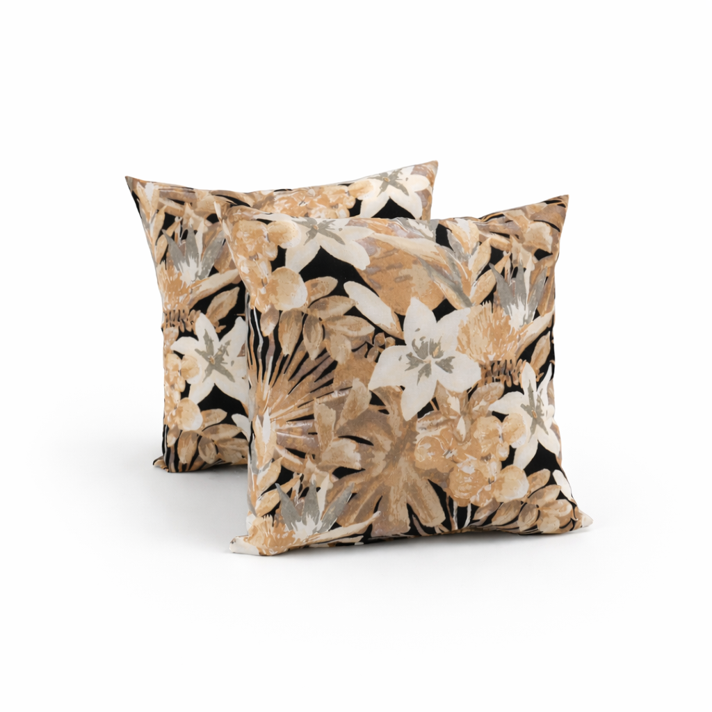 4 Pack Outdoor Pillow Covers - Water-Repellent Decorative Cushion Covers
