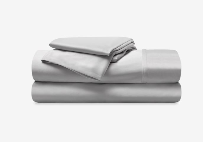 BedGear Dri-Tec Sheet Set, Grey, Split Head Queen