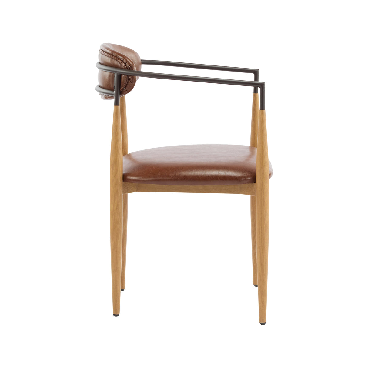 Fielding Mid-Century Modern Dining Chair, Set of 2