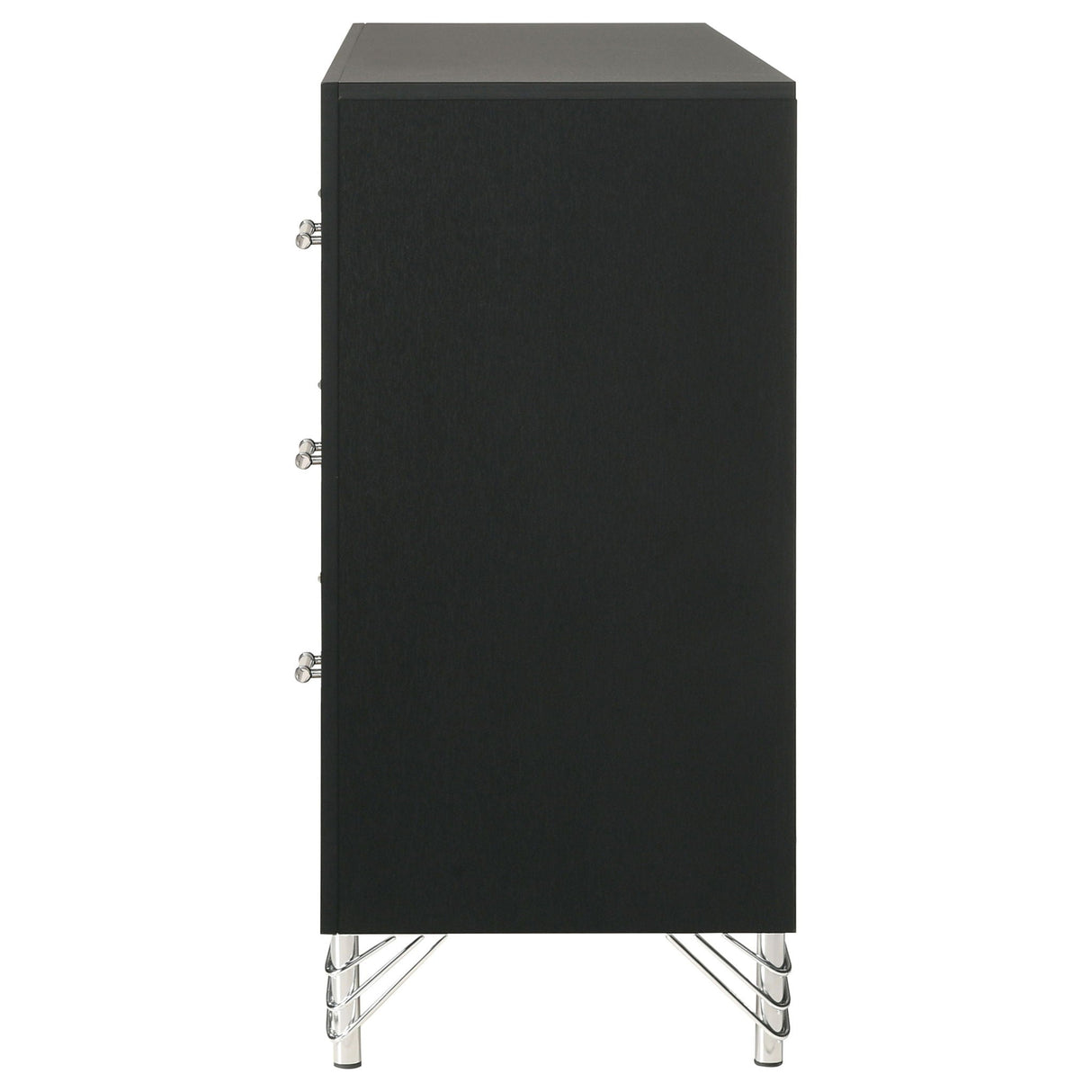 Malcolm - 6 Drawer Dresser Cabinet - Black