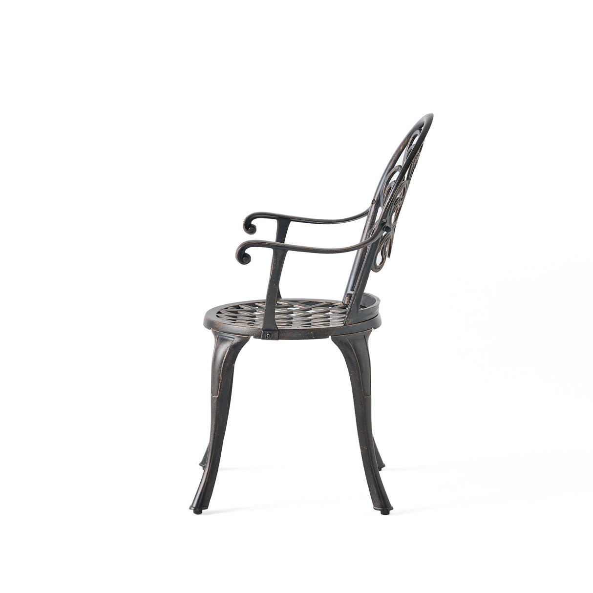 CAMDEN 3PC CAST BISTRO SET W ICE BUCKET - Tuesday Morning - Outdoor Furniture Sets