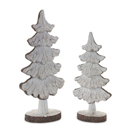 Carved-Pine-Tree-Decor-(Set-of-2)-Christmas-Decor