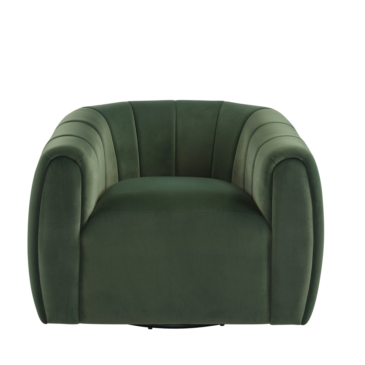 Modern Swivel Club Chair with Premium Velvet