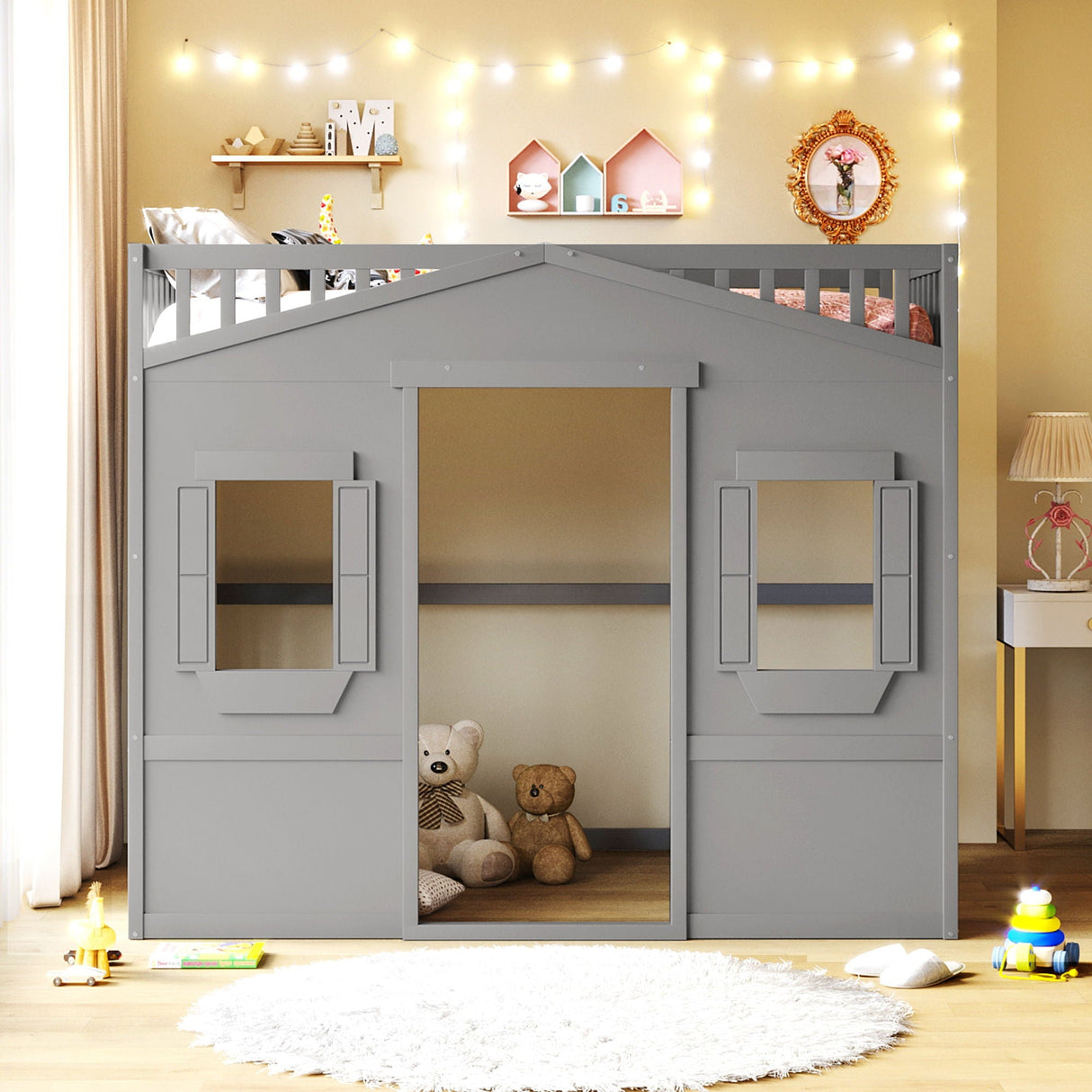 House Loft Bed With Ladder