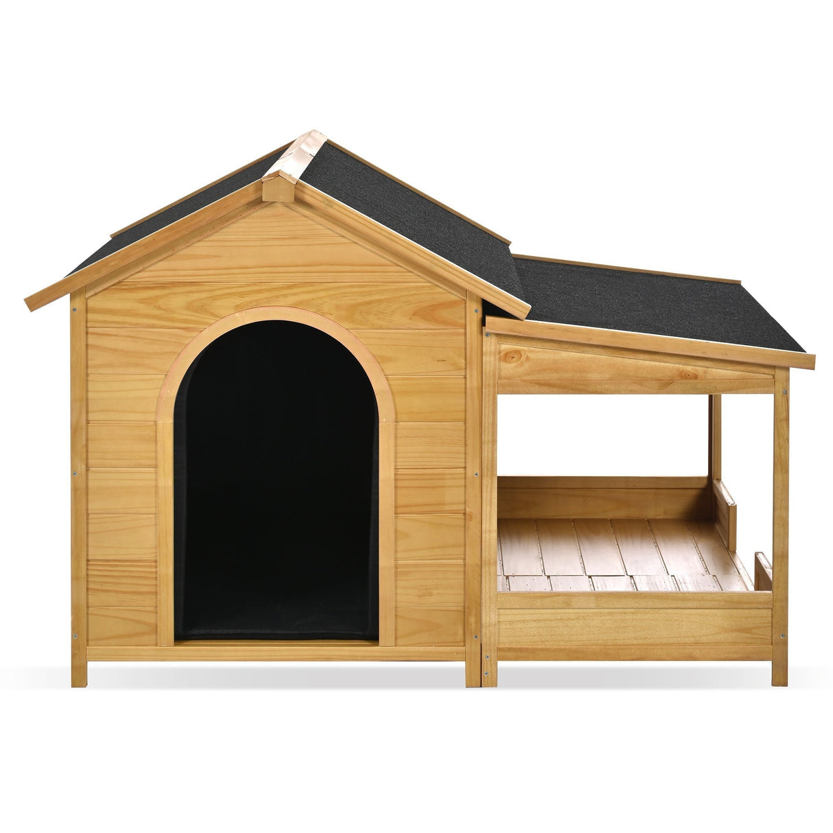 60.2' Large Outdoor Dog House with Insulated Liner for Winter