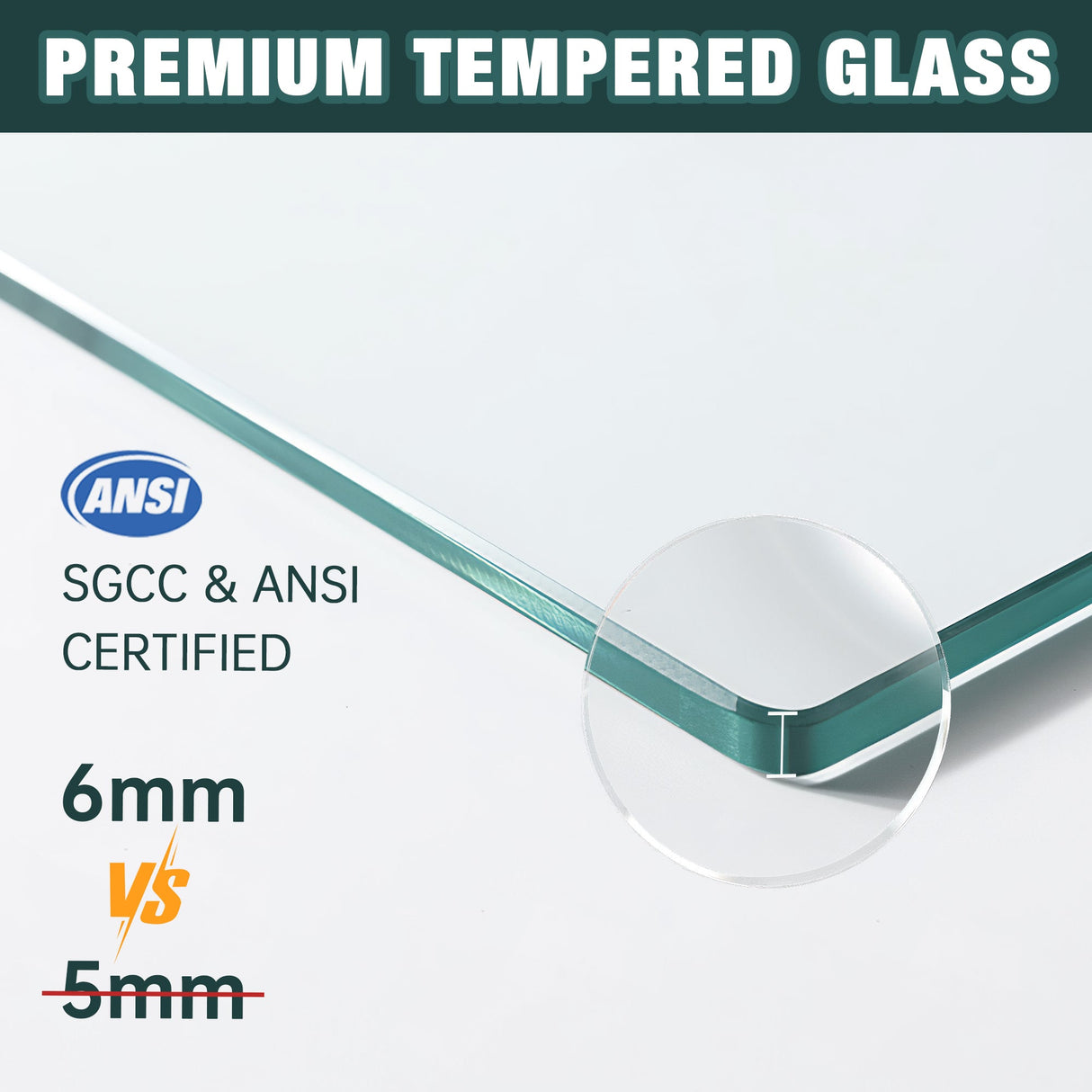 Aluminum Frame Double Sliding Shower Door - Bypass Bathroom Door