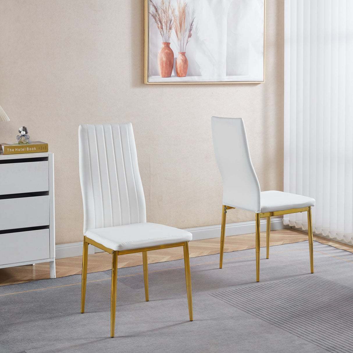 Elegant Legs Dining Chair (Set of 4)