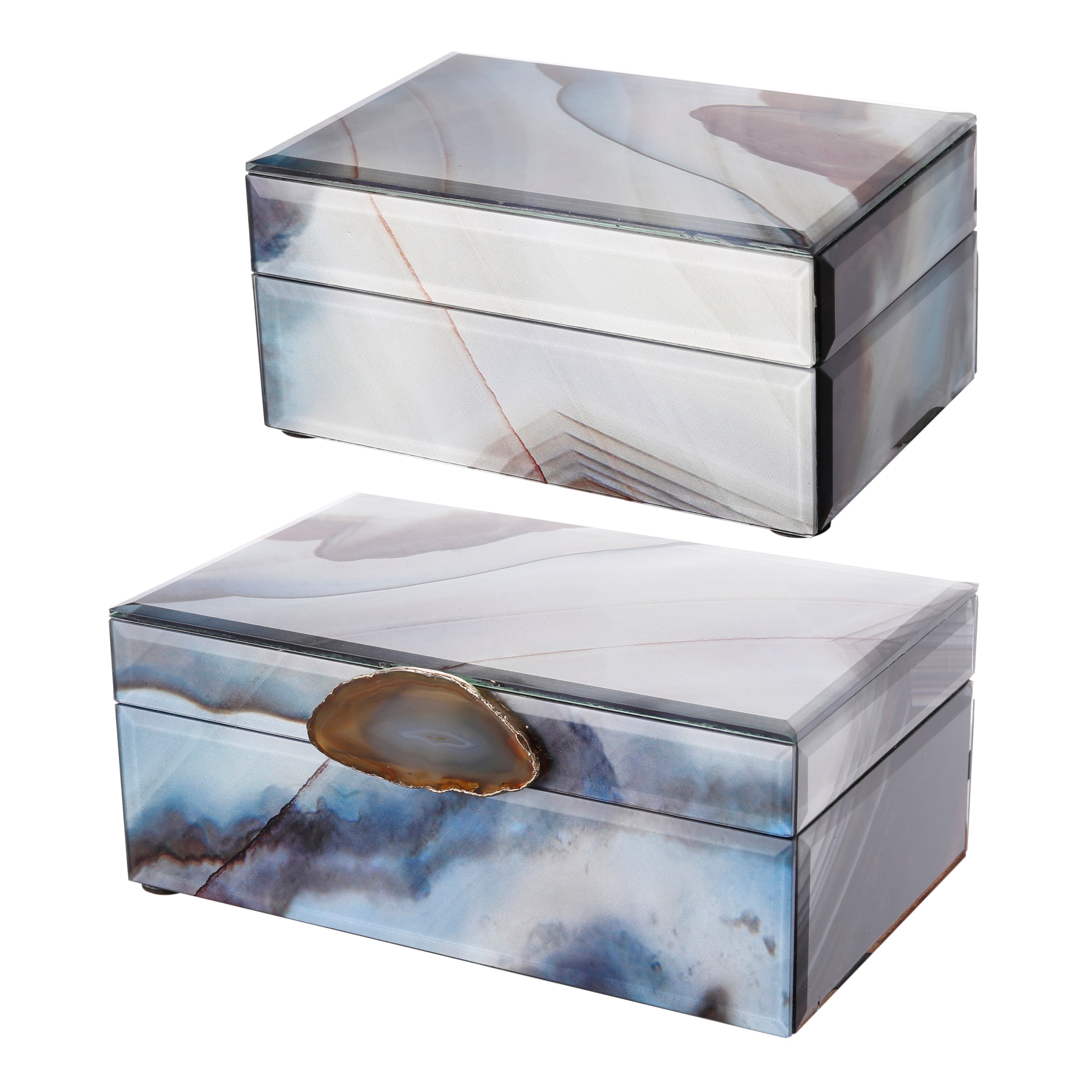 Set-of-2-Decorative-Nesting-Jewelry-Boxes,-Stackable-Decorative-Storage-Boxes-With-Lids-Jewelry-Holders