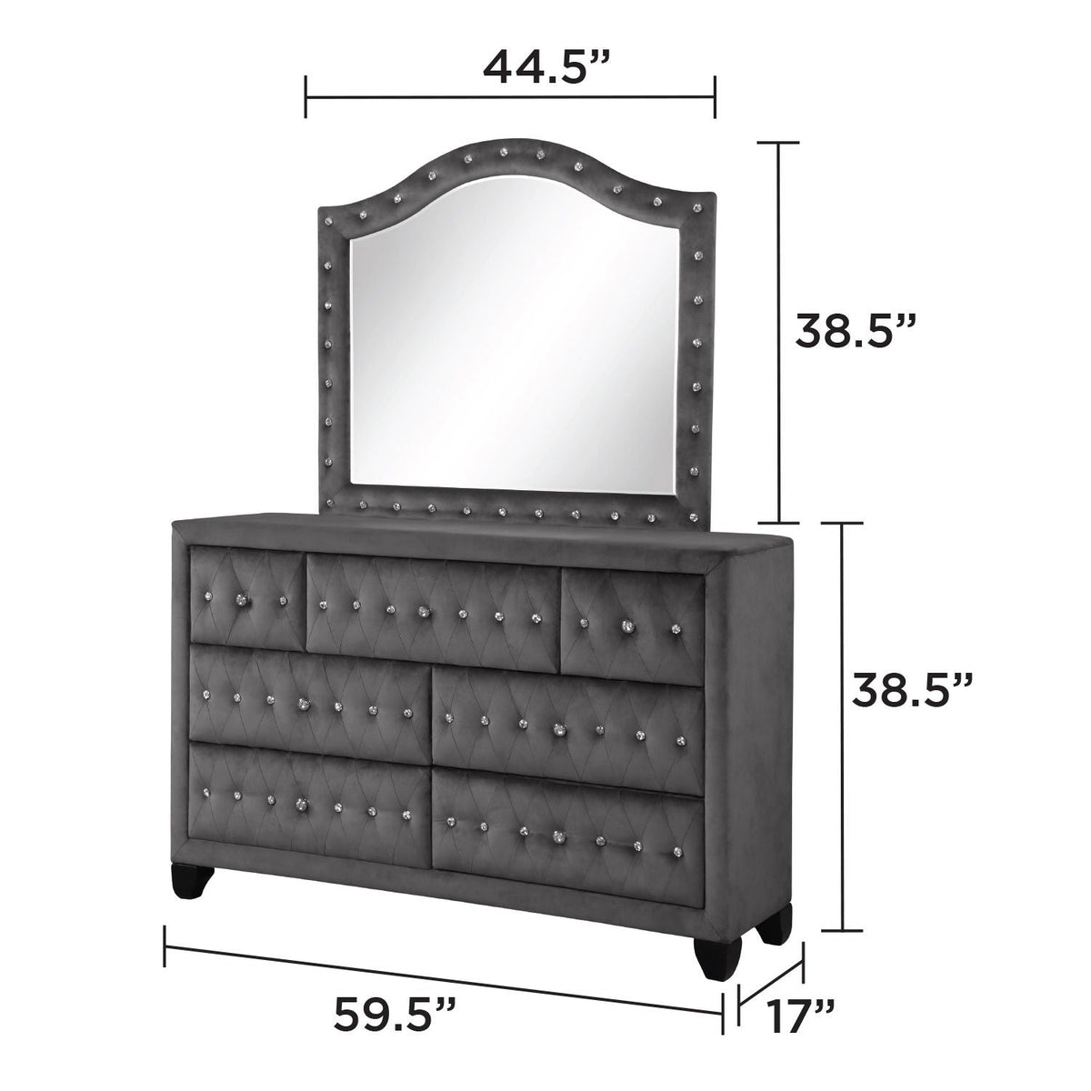 Sophia - 5 Piece Bedroom Set