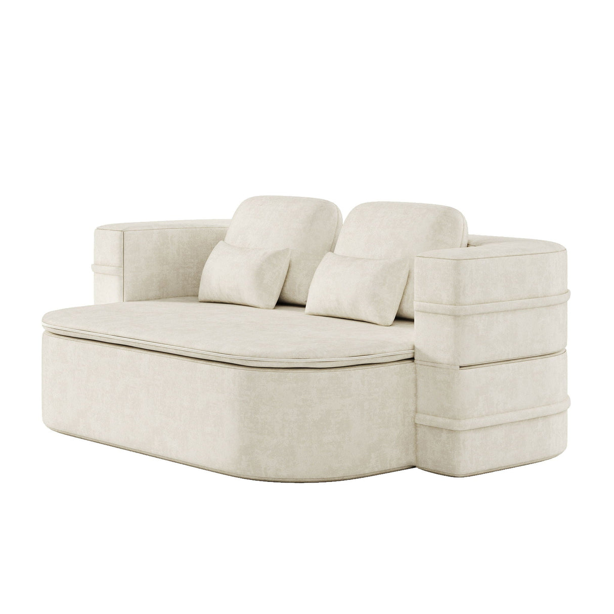 2 In 1 Foldable Sofa Bed With Multi Functional Blanket, Floor Lounge Sofa