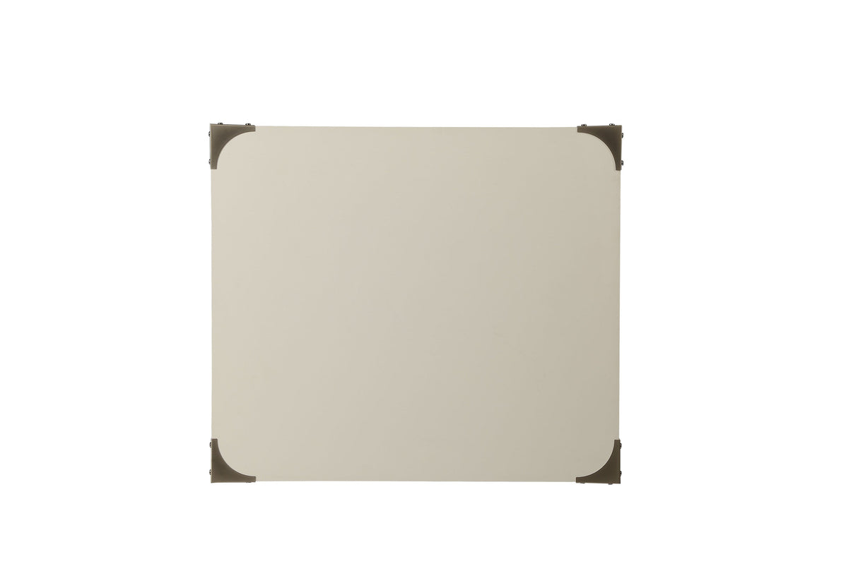 White Finish Accent Table