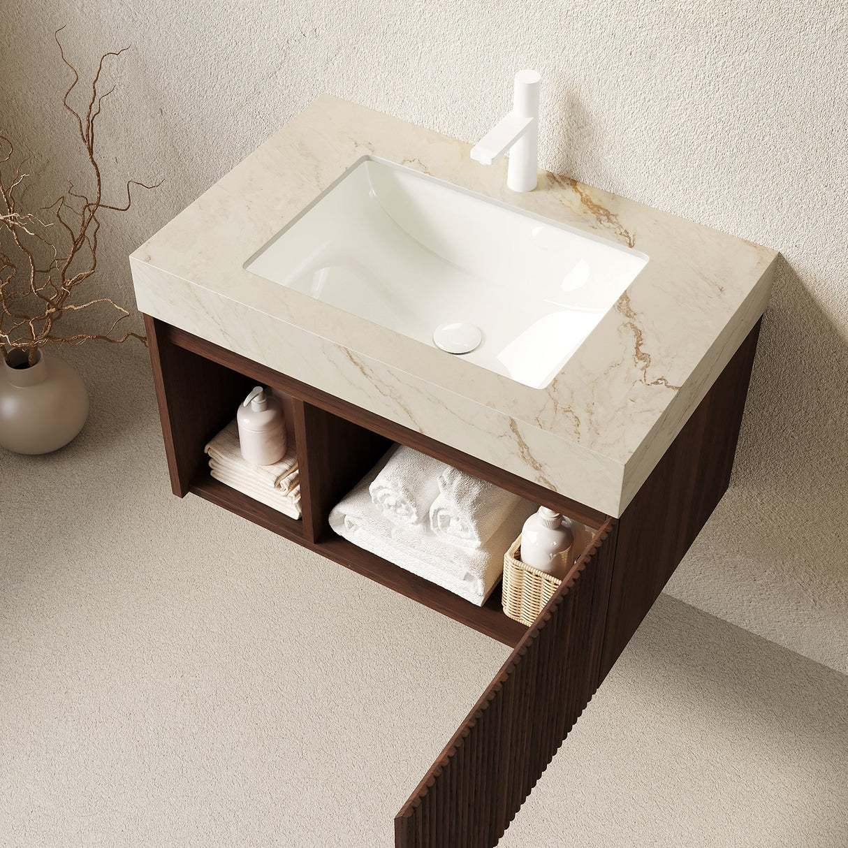 Eiden 30" Bathroom Vanity & Sink